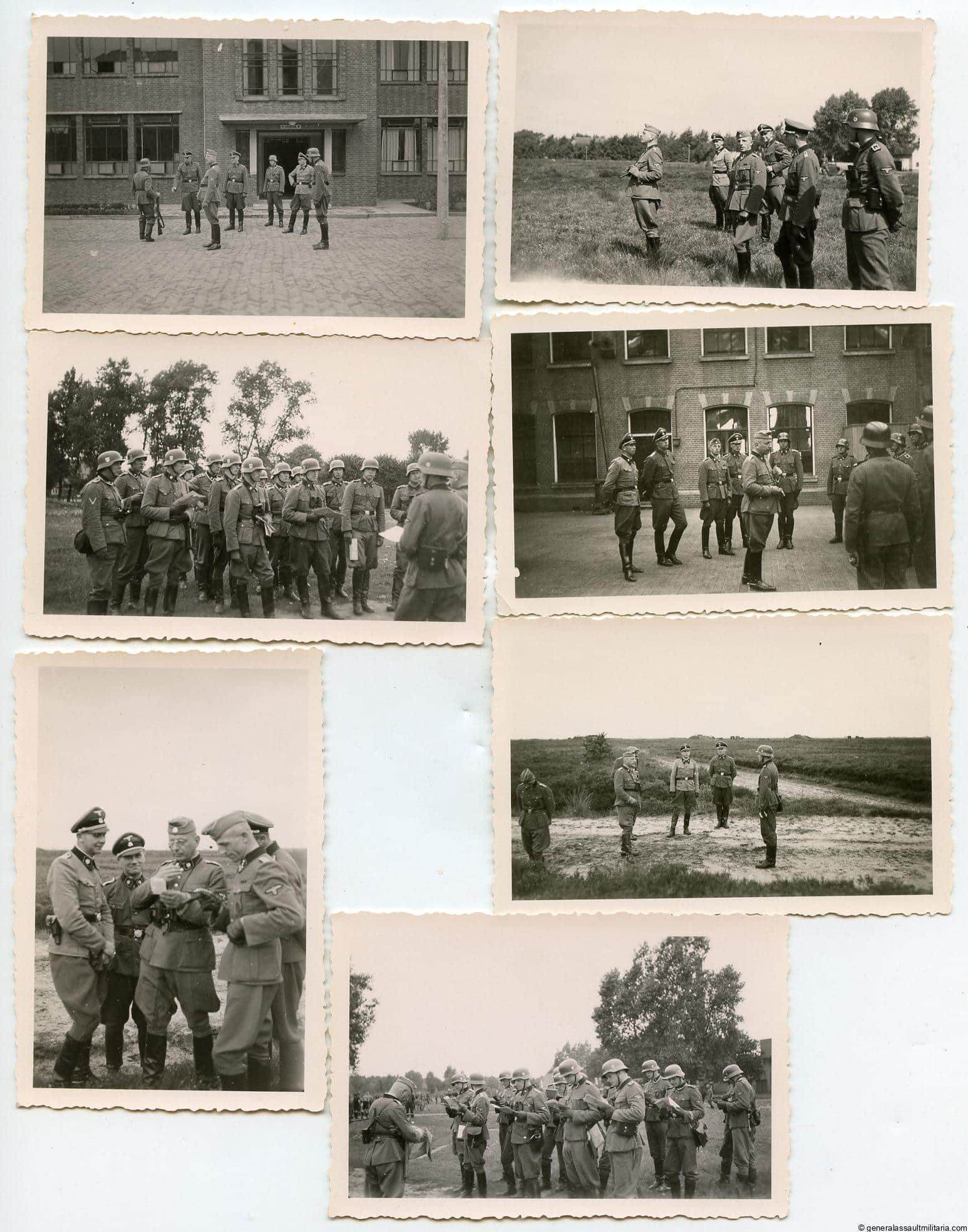 7x SS totenkopf photo lot