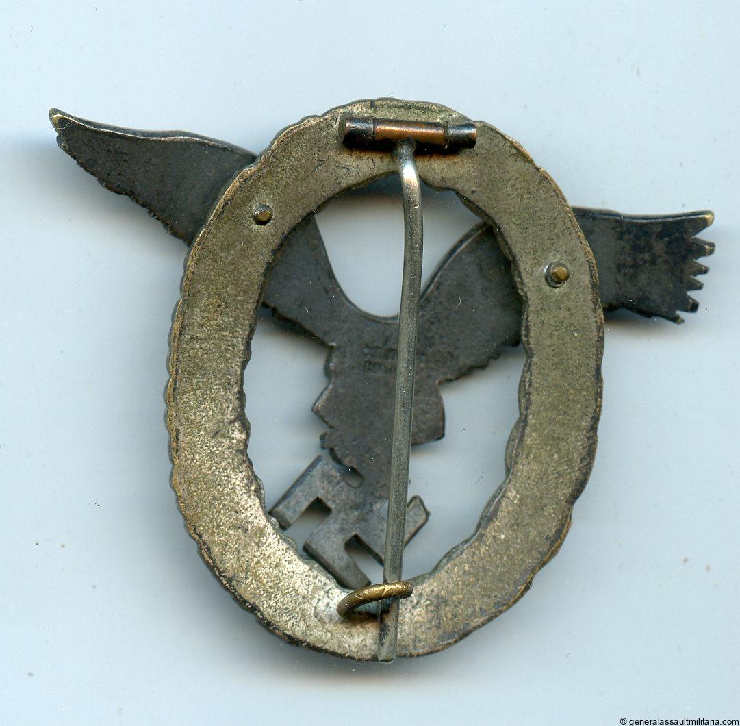 Luftwaffe pilot badge – C.E. Juncker, Berlin