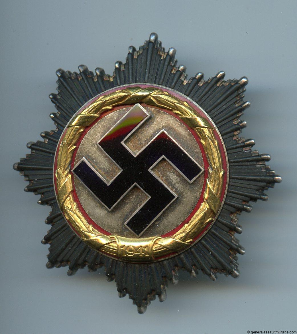German cross in gold – Deschler & Sohn, München