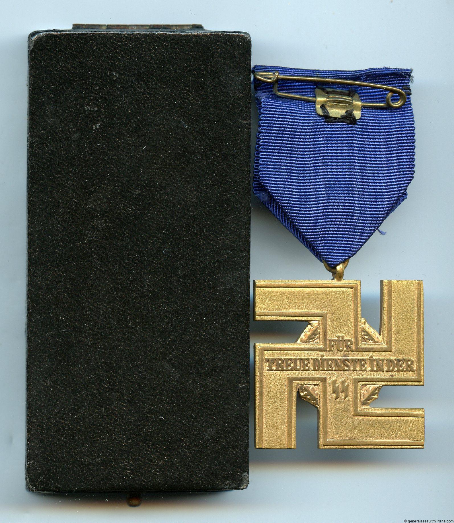 SS 25 year loyal service medal