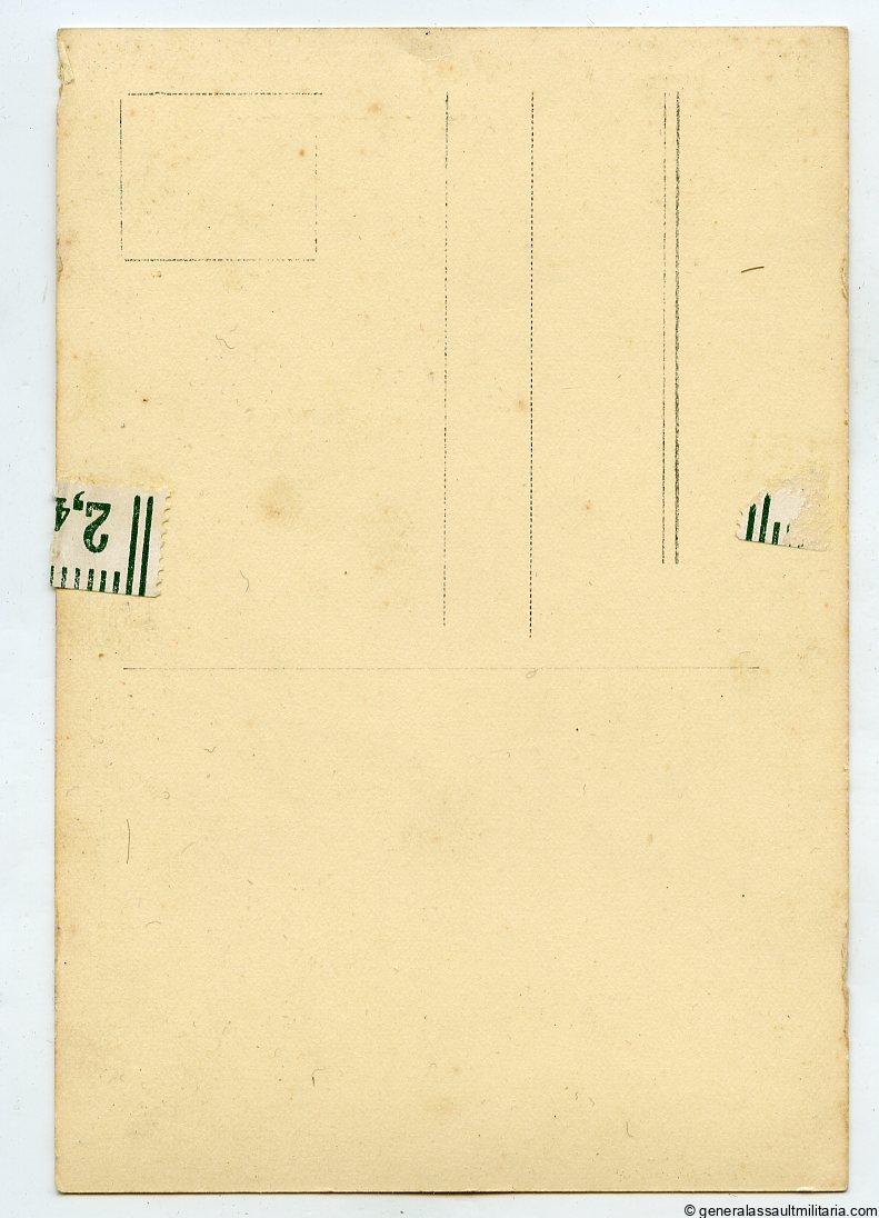 Hermann Göring postcard with 1933 signature