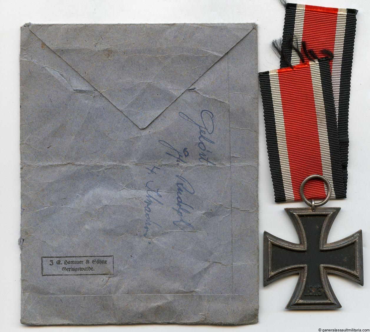 Iron cross 2nd class set - Schnelle Abteilung 223