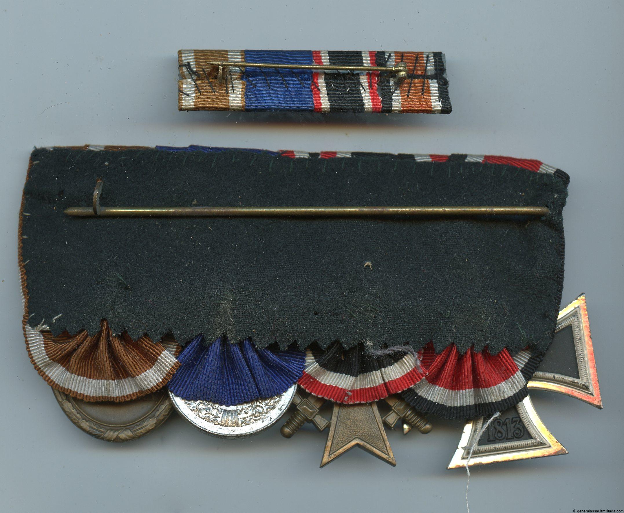 4 piece medal bar