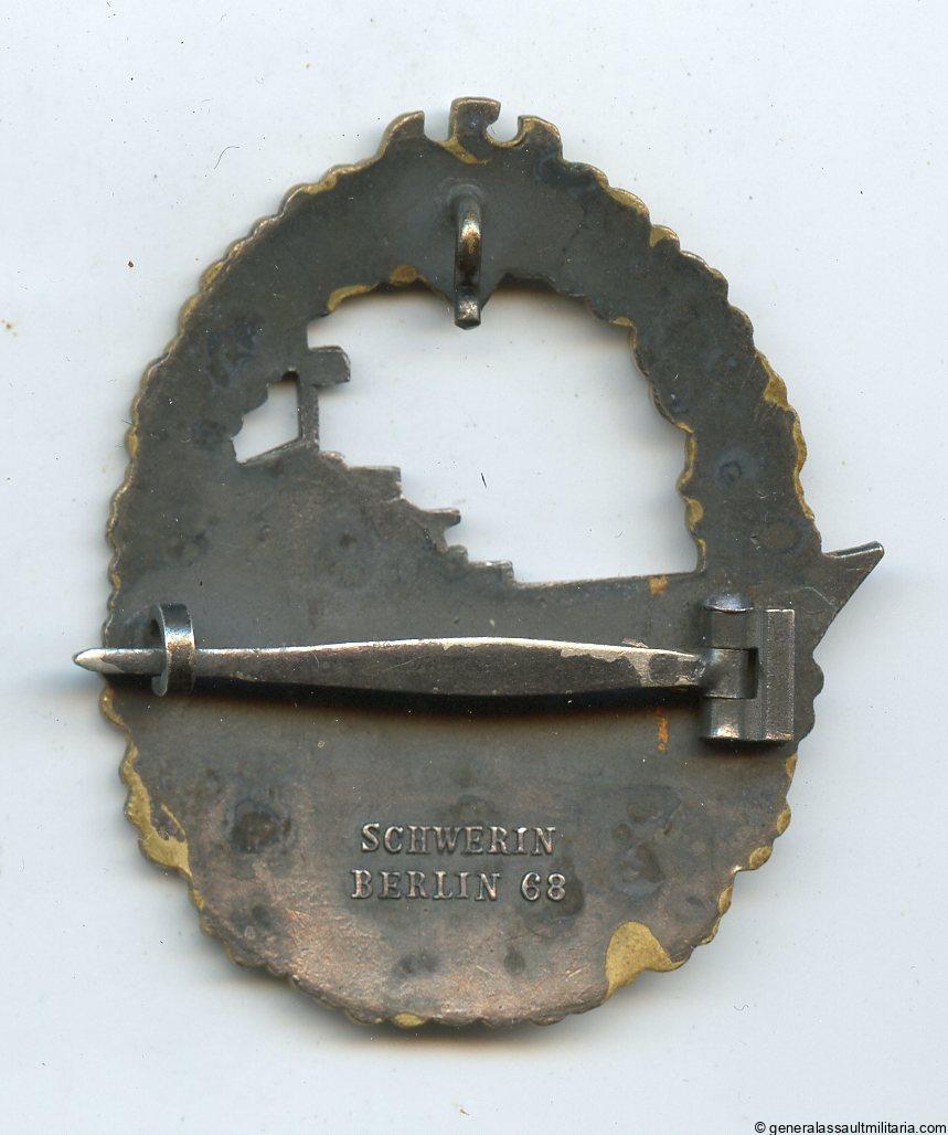 Kriegsmarine Destroyer badge – Schwerin, Berlin